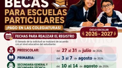 Consulta las fechas de registro para las Becas para Escuelas Particulares ¡Pago en las colegiaturas!