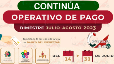 Continúan los Operativos de Pago Bienestar y Entrega de Tarjetas.