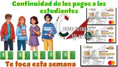 Continuidad de los pagos a los estudiantes...¿Te toca esta semana?