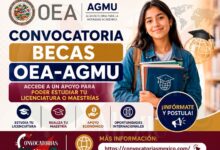 Convocatoria Becas OEA-AGMU: Accede a un apoyo para poder estudiar tu licenciatura o maestrías