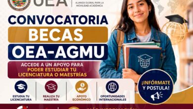 Convocatoria Becas OEA-AGMU: Accede a un apoyo para poder estudiar tu licenciatura o maestrías