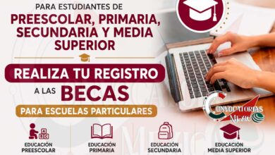 Convocatoria para Estudiantes de Preescolar, Primaria, Secundaria y Media Superior: Realiza tu Registro a las Becas para Escuelas Particulares
