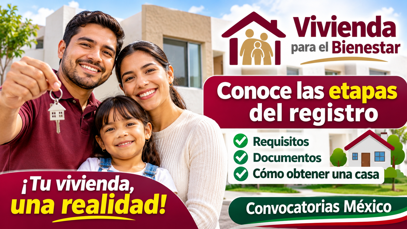 Vivienda para el Bienestar 2026: Conoce las etapas del registro, requisitos, documentos y cómo puedes obtener una casa