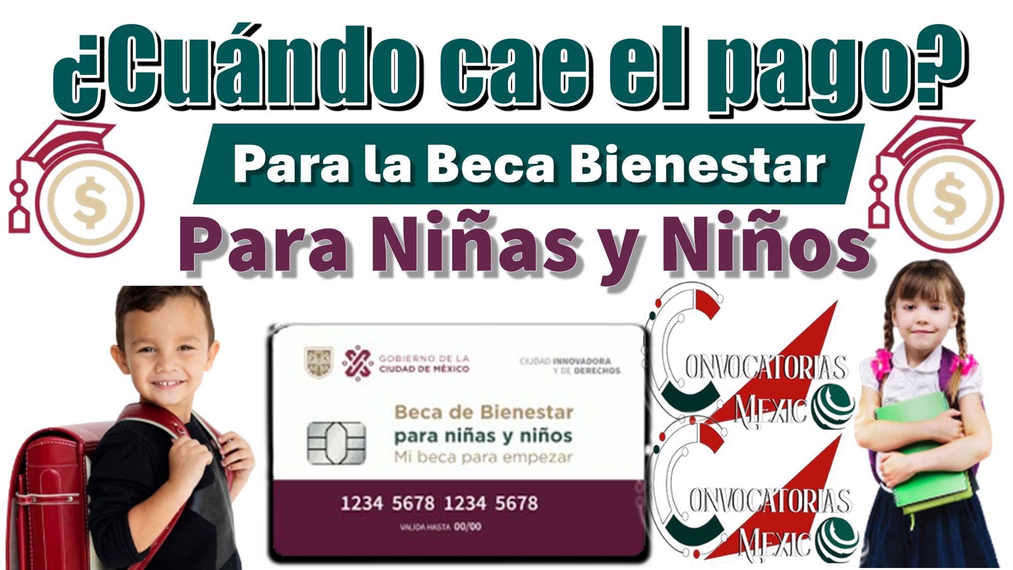 ¿Cuándo cae el pago para la Beca Bienestar para Niñas y Niños?