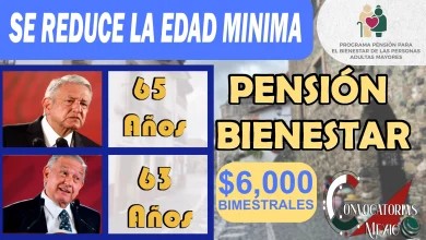 Pensión Bienestar para Adultos Mayores a partir de los 63 años