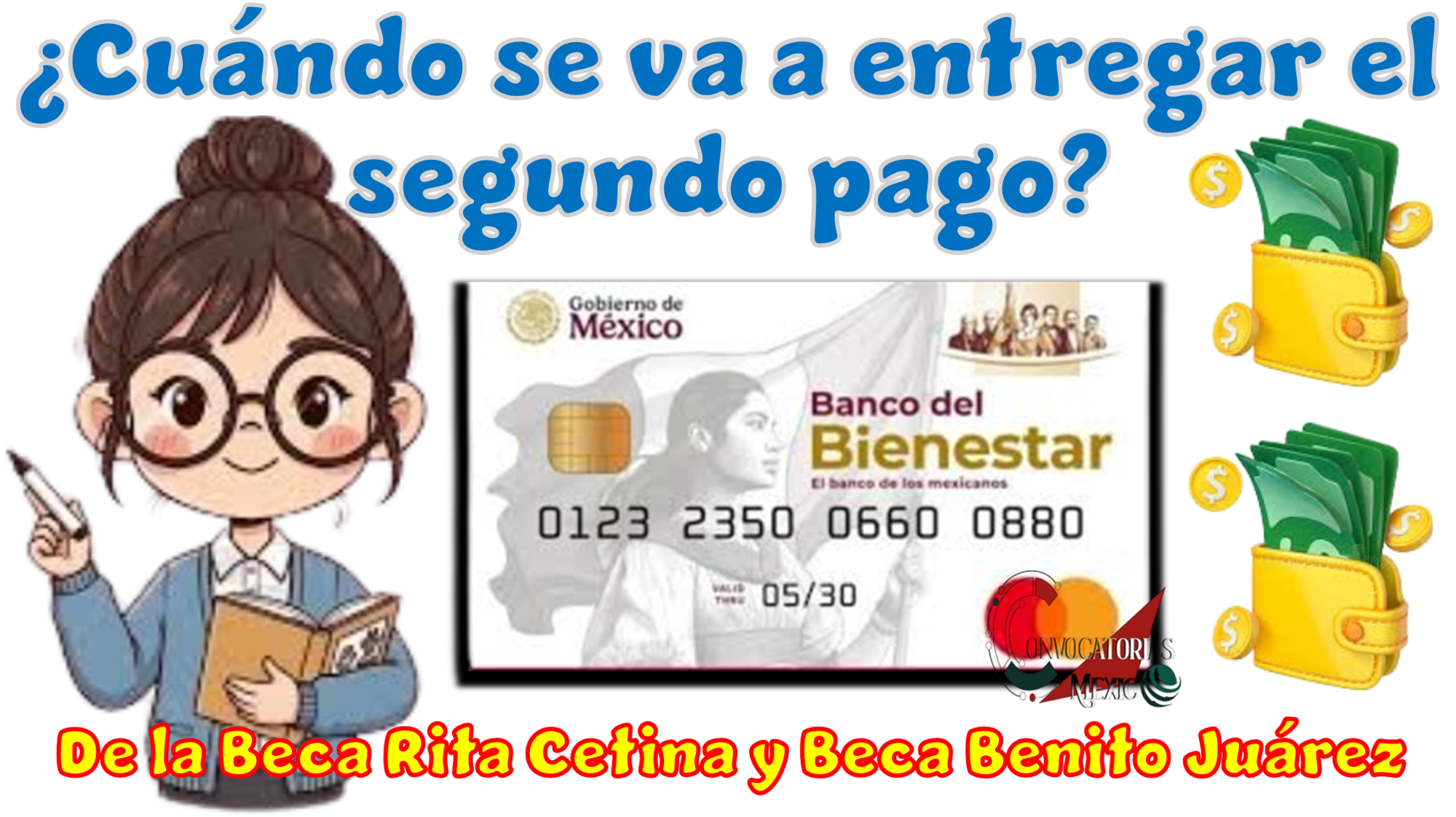 ¿Cuándo se va a entregar el segundo pago de la Beca Rita Cetina y Beca Benito Juárez? 