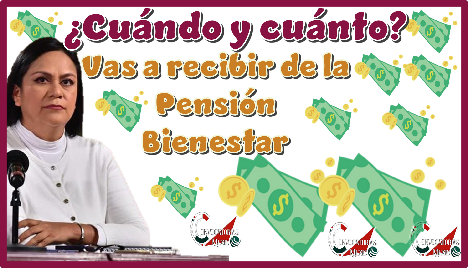 ¿Cuándo y cuánto vas a recibir de la Pensión Bienestar?