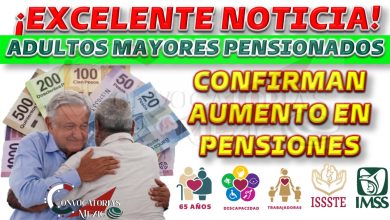 Aumentos de Pensiones para los Adultos Mayores en México
