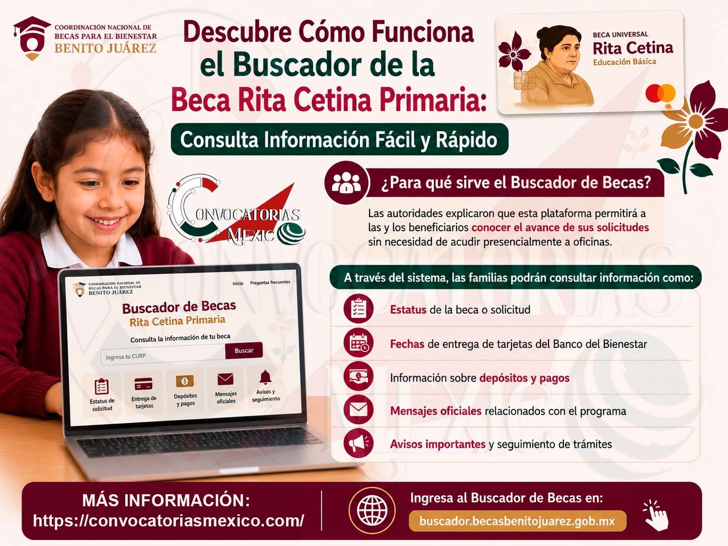 Descubre Cómo Funciona el Buscador de la Beca Rita Cetina Primaria: Consulta Información Fácil y Rápido