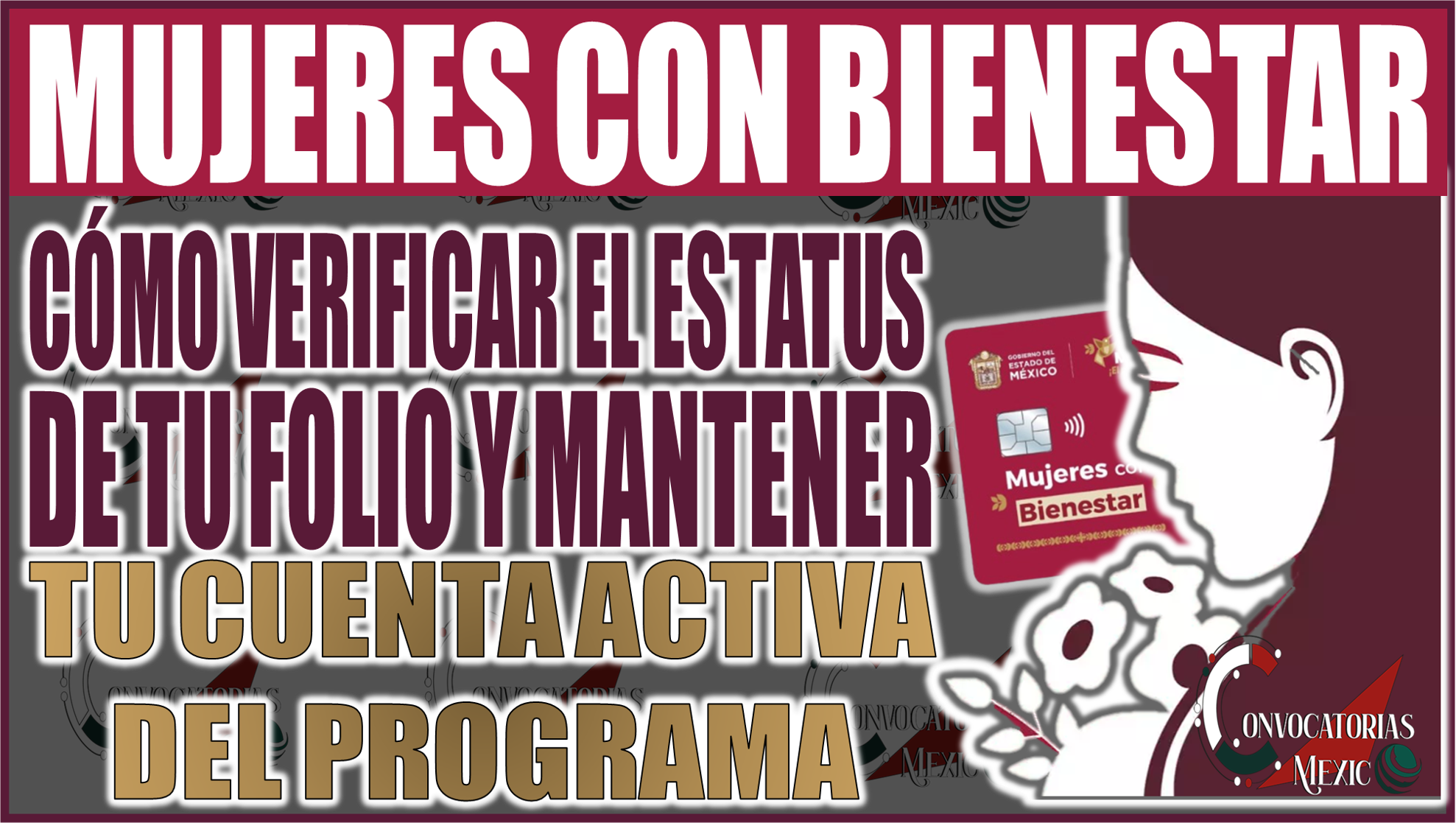 Descubre cómo verificar el estatus de tu folio y mantener tu cuenta activa del programa Mujeres con Bienestar Edomex