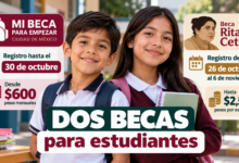 ¡Solicita ambas becas antes de que cierre el registro! Mi Beca para Empezar termina el 30 de octubre y Rita Cetina el 6 de noviembre