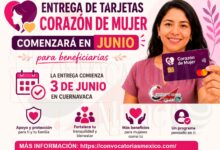 Entrega de tarjetas Corazón de Mujer comenzará en junio para beneficiarias 