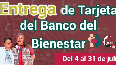 La secretaría de Bienestar anuncia la entrega de tarjetas durante julio