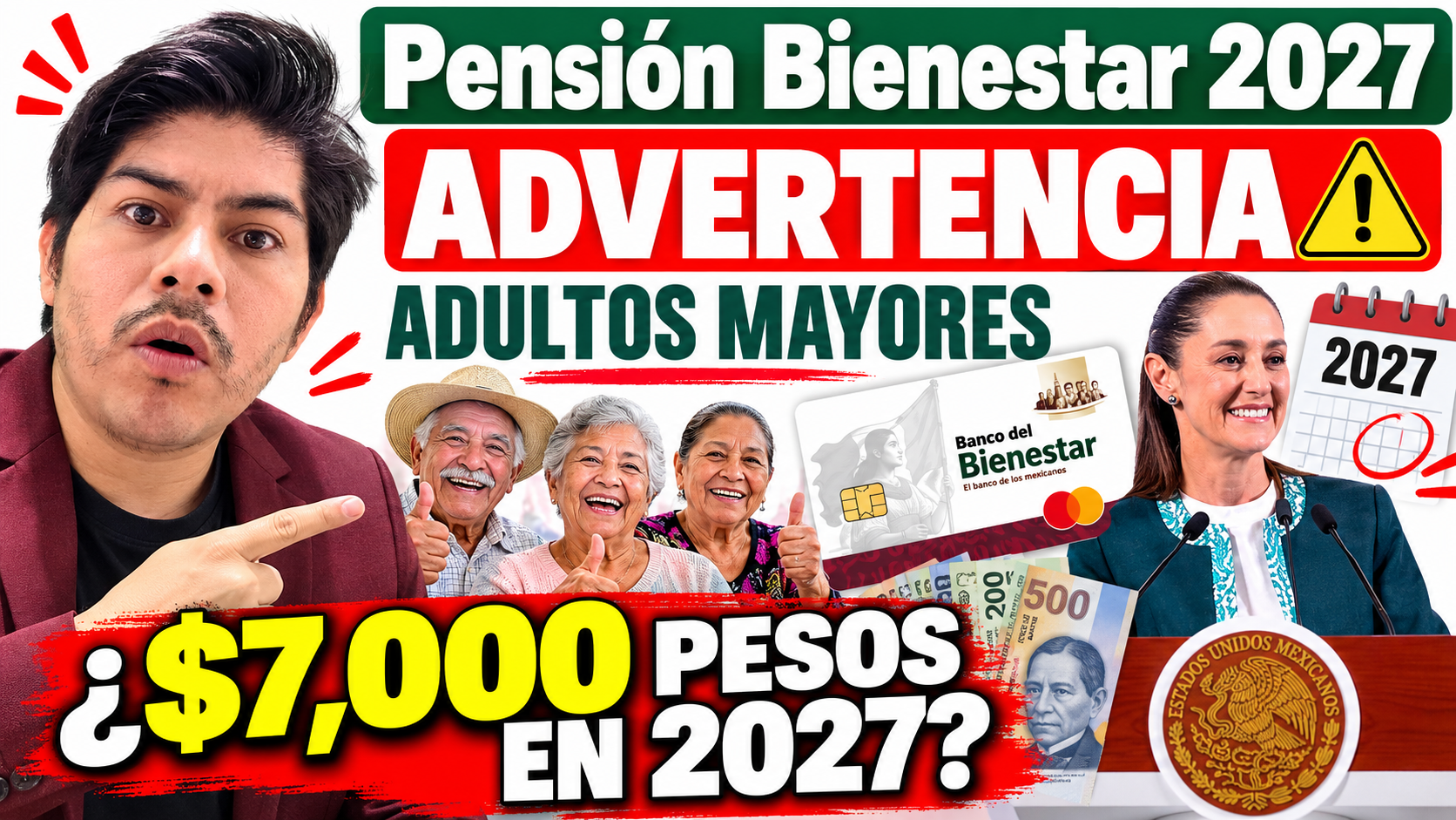 Escenarios posibles para el monto en 2027
