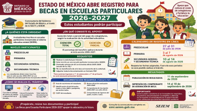 Estado de México abre registro para Becas en Escuelas Particulares 2026-2027: estos estudiantes podrán participar
