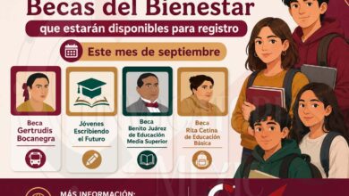 Estas son Becas del Bienestar que estarán disponibles para registro este mes de septiembre