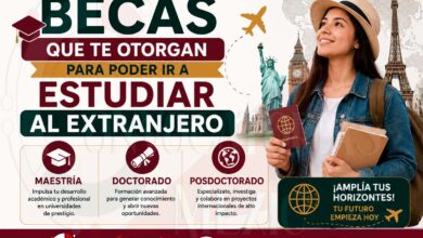 Estas son las becas que te otorgan para poder ir a estudiar al extranjero: Maestría, Doctorado y Posdoctorado