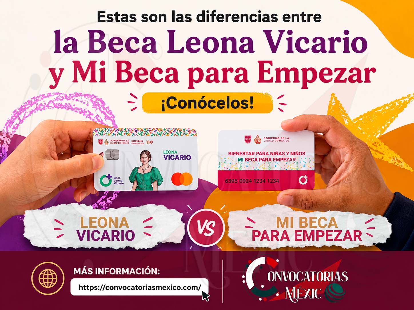 Estas son las diferencias entre la Beca Leona Vicario y Mi Beca para Empezar ¡Conócelos!