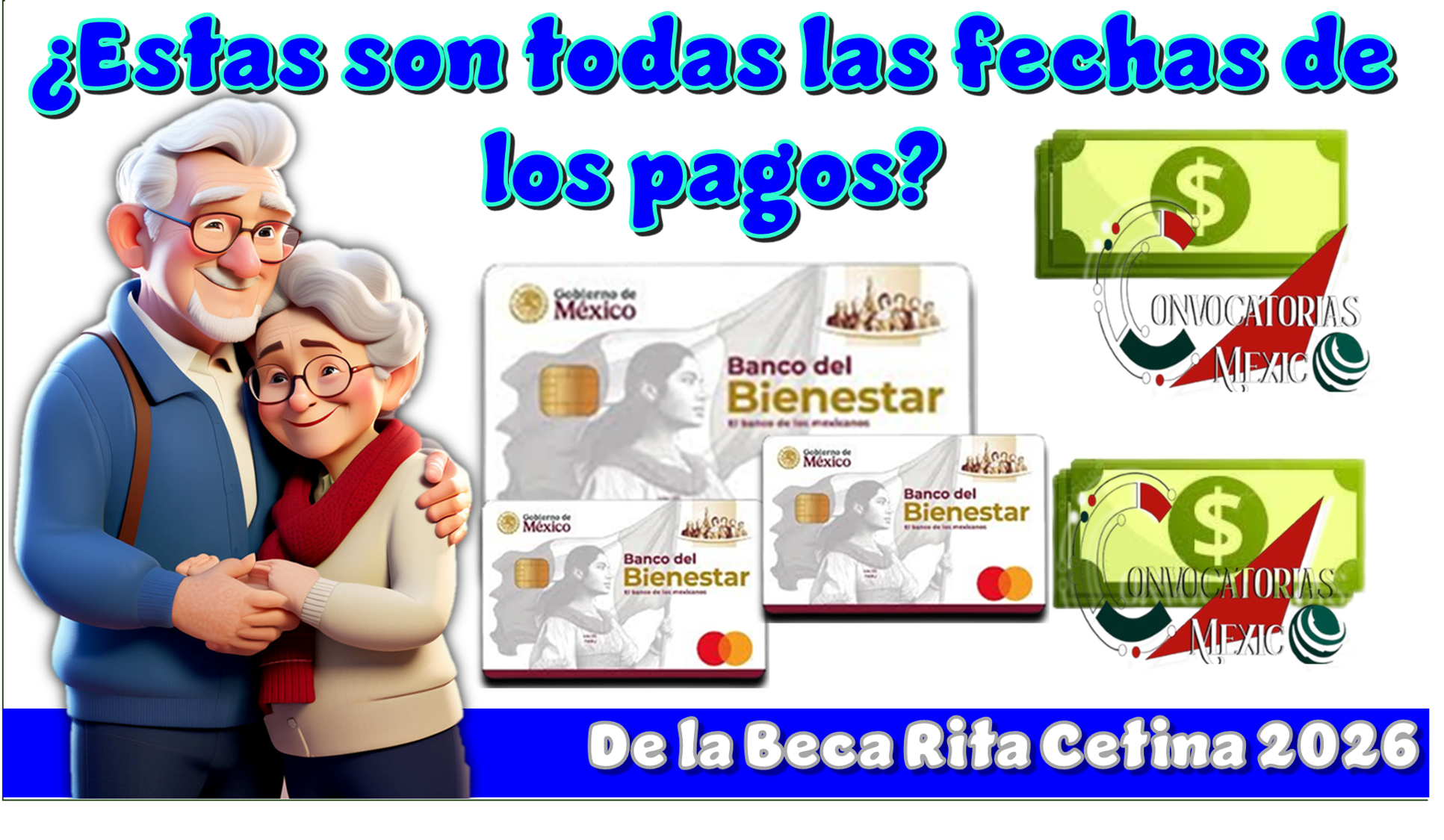¿Estas son todas las fechas de los pagos de la Beca Rita Cetina 2026?