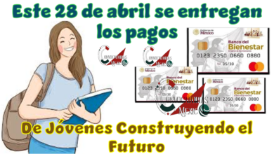 Este 28 de abril se entregan los pagos de Jóvenes Construyendo el Futuro