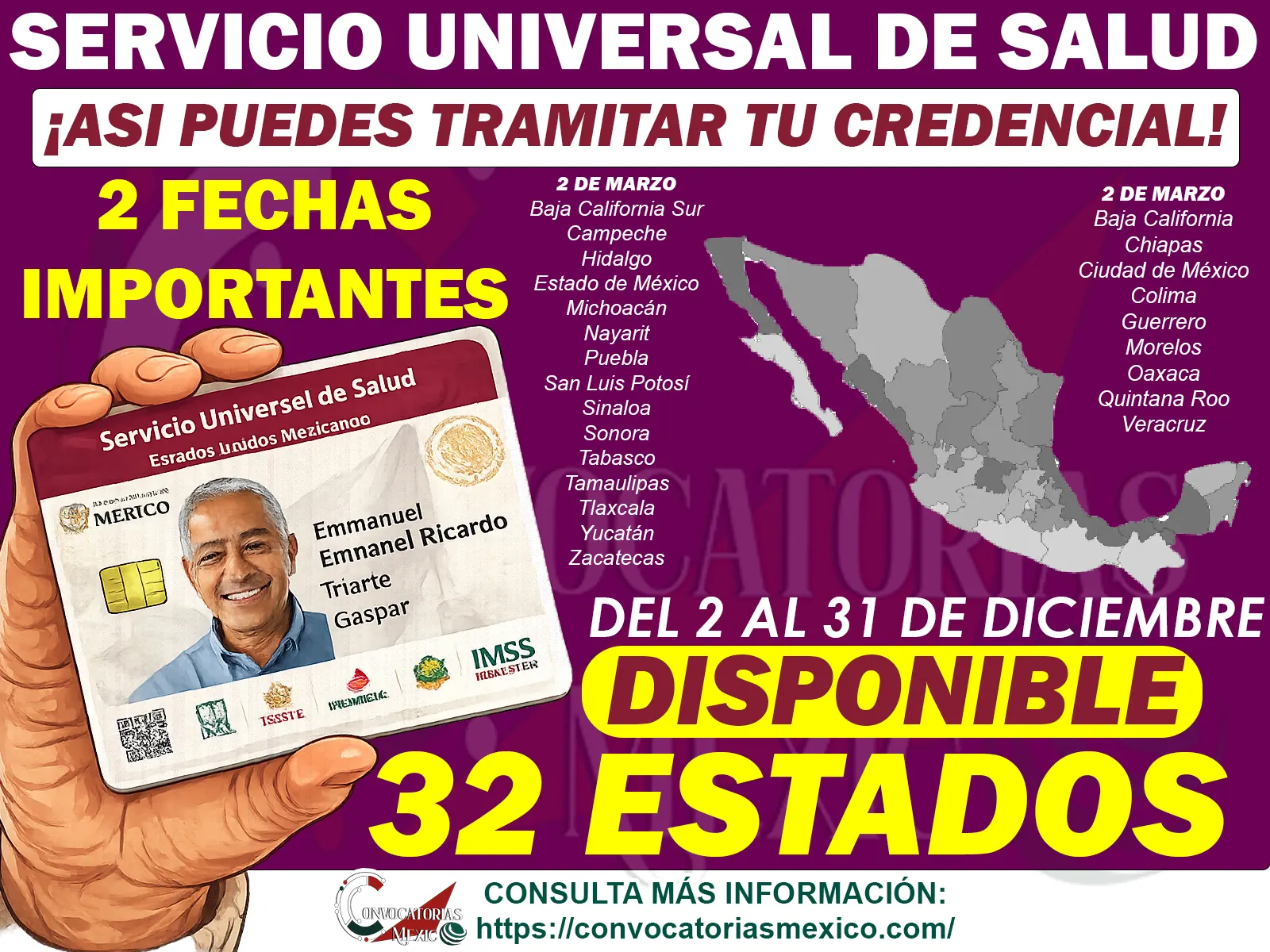 Este es el nuevo Programa que otorgara el servicio de Salud Universal en todo el País