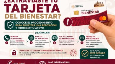 ¿Extraviaste tu Tarjeta del Bienestar? Conoce el procedimiento para solicitar una reposición y proteger tu apoyo