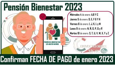 Confirman FECHA DE PAGO de enero de la Pensión Bienestar