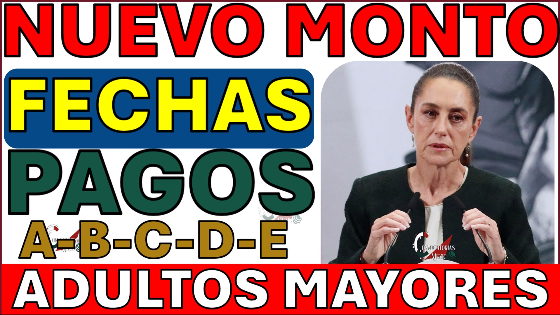 FECHAS NUEVO AVISO COMUNICADO MEXICO ADULTOS MAYORES