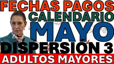 FECHAS PENSION ADULTOS MAYORES CALENDARIO