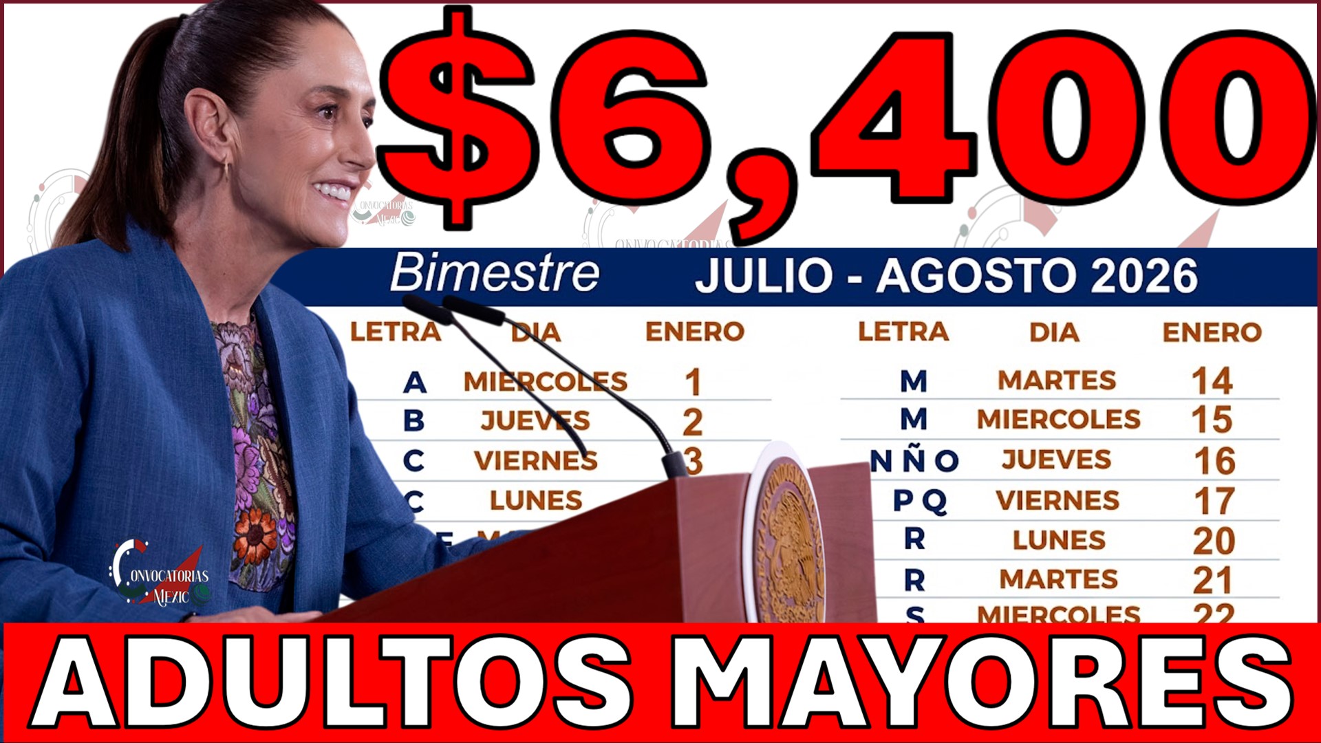 Calendario oficial de pagos y entrega de tarjetas: la decisión que divide a los estados y define el próximo depósito 11 FECHAS PENSION BIENESTAR ADULTOS MAYORES JULIO AGOSTO 2026