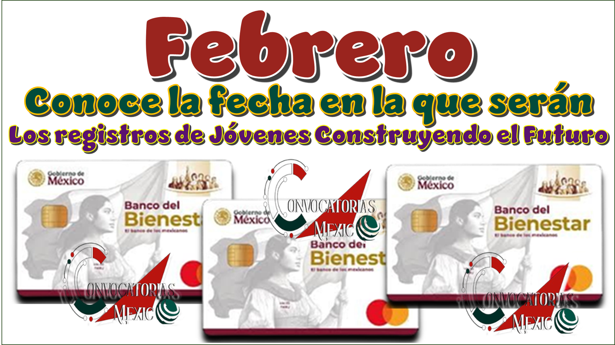 Febrero | Conoce la fecha en la que serán los registros de Jóvenes Construyendo el Futuro