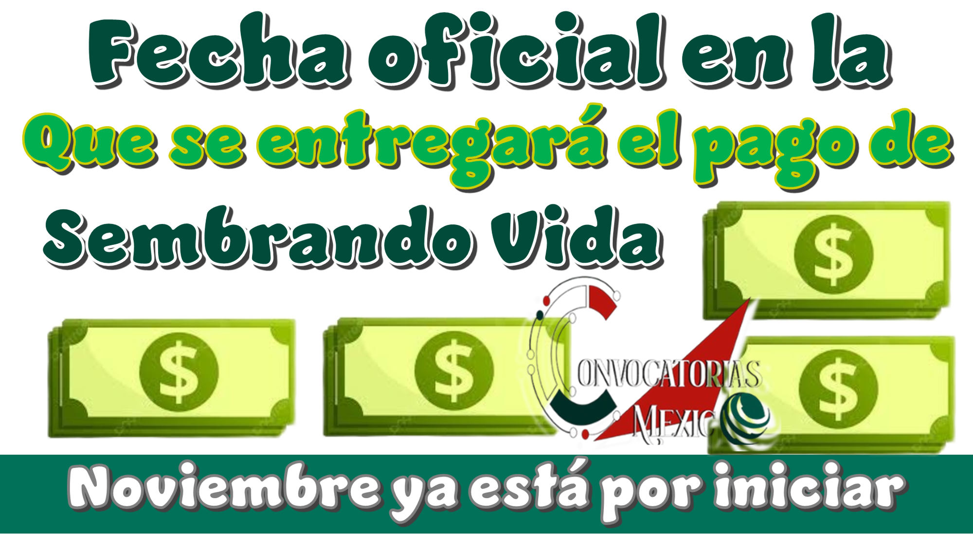Fecha oficial en la que se entregará el pago de Sembrando Vida | Noviembre ya está por iniciar 