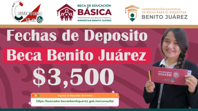 Conoce la Fecha de Depósito de $3,500 de tu Beca Benito Juárez para Educación Básica