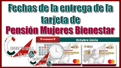 Fechas de la entrega de la tarjeta de Pensión Mujeres Bienestar | Octubre inicia 