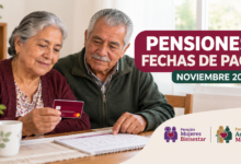 Pagos de noviembre 2026 para pensionados del IMSS, ISSSTE y Bienestar; conoce las fechas y los montos