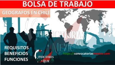 Bolsa de Trabajo Geógrafos Chile