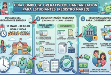 Guía Completa: Operativo de la Bancarización para Estudiantes (que hicieron su Registro en el mes pasado de Marzo)