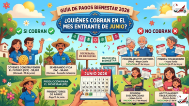 Guía de Pagos Bienestar 2026: ¿Quiénes cobran en el mes entrante de junio?