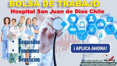 Bolsa de trabajo Hospital San Juan de Dios Chile
