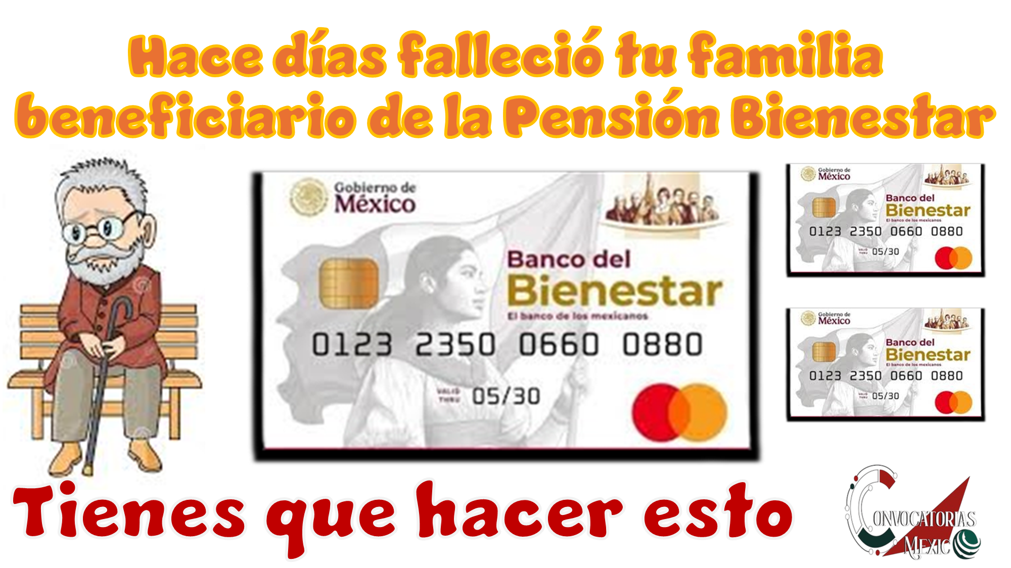 Hace días falleció tu familiar beneficiario de la Pensión Bienestar...Tienes que saber esto