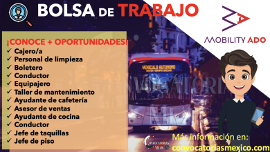 INGRESA A LA BOLSA DE EMPLEO DE “MOBILITY ADO” Y FORMA PARTE DE LAS OPORTUNIDADES QUE TIENE PARA TI