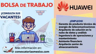 INGRESA A LA BOLSA DE TRABAJO DE “HUAWEI” Y FORMA PARTE DE SU EQUIPO DE TRABAJO