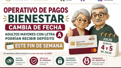 Operativo de pagos Bienestar cambia de fecha: adultos mayores con letra A podrían recibir depósito este fin de semana