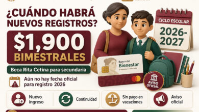 ¿Cuándo habrá nuevos registros a la Beca Rita Cetina para secundaria?