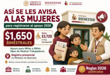 Así se les avisa a las mujeres para registrarse al Apoyo para Niñas y Niños Hijos de Madres Trabajadoras 2026