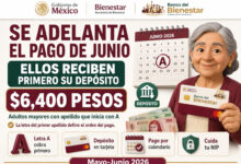 Se adelanta el pago de junio para estos adultos mayores de la Pensión Bienestar: ellos reciben primero su depósito