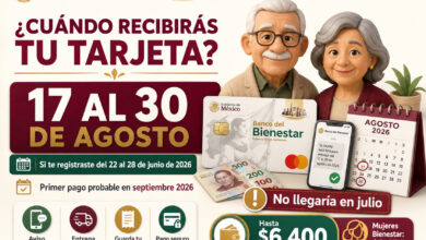 ¿Cuándo recibirás tu tarjeta del Banco del Bienestar si te registraste esta semana a las Pensiones del Bienestar?