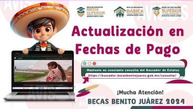 Coordinación Nacional de Becas Informa sobre Nuevas Fechas de Pago para Estudiantes Pendientes en Julio y Agosto