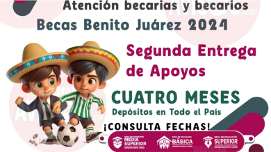 Modificación en el Calendario de Pagos de las Becas Benito Juárez para 2024: Nuevos Montos por Nivel Educativo
