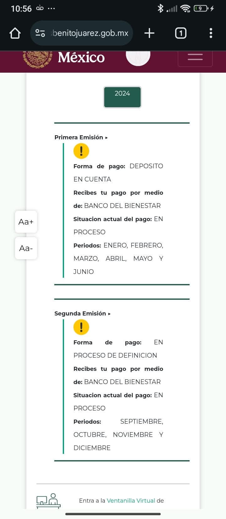 ¿Tienes meses de pago pendientes por recibir? Esto es lo que debes saber y hacer | Beca Benito Juárez